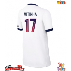 Paris Saint-Germain Vitinha #17 Replica Away Stadium Shirt for Women 2026-27 Short Sleeve